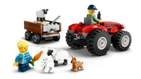 LEGO® CITY 60461 Red Farm Tractor with Trailer and Sheep
