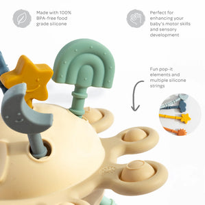 Living Textiles Silicone Activity Zippy Toy Jimmy