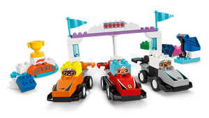 LEGO® DUPLO® F1® 10445 Team Race Cars and Drivers