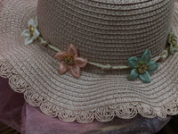 Ivy’s Straw Hat with Flower Band Assorted
