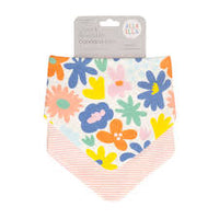 All4Ella Bandana 2 Pack Bibs Assorted
