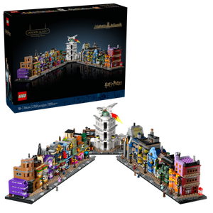 LEGO® Harry Potter™ 76444 display model of the Diagon Alley™ wizarding shops