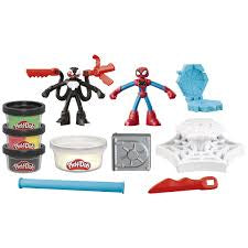 Play-doh Marvel Spider-man Launch & Slice Battle
