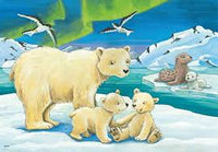 RAVENSBURGER 2x12 Puzzle Baby Safari Animals 050956
