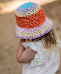 Acorn Astrid Crochet Straw Hat
