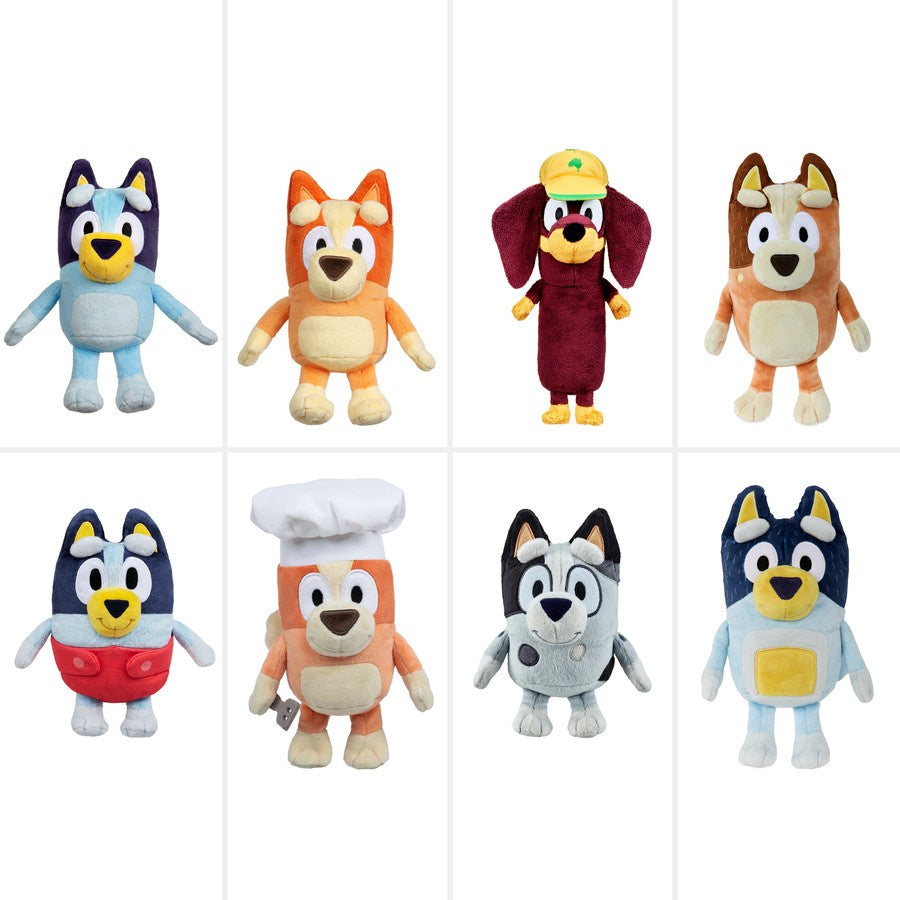 Bluey plush 2024 assorted