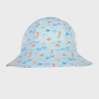 Acorn Tropical Reef Wide Brim Swim Hat