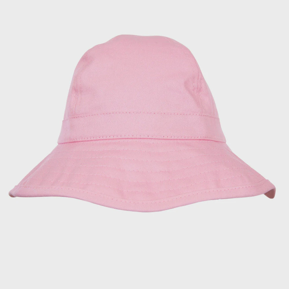 Acorn Pink Wide Brim Infant Hat