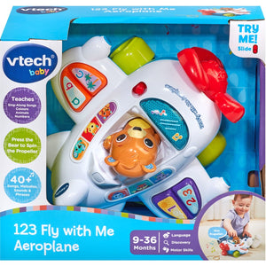 Vtech V-tech 123 Fly with Me Aeroplane