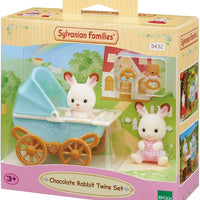 Sylvanian Families 5432 Chocolate Rabbit Twins Set