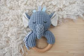 Trunks Elephant Rattle Ring