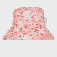 Acorn Love Heart Broad Brim Bucket Hat