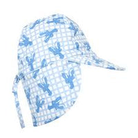 Acorn Blue Lobsters Swim Flap Cap