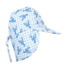 Acorn Blue Lobsters Swim Flap Cap