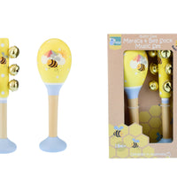 Maraca & Bell Stick Music Set