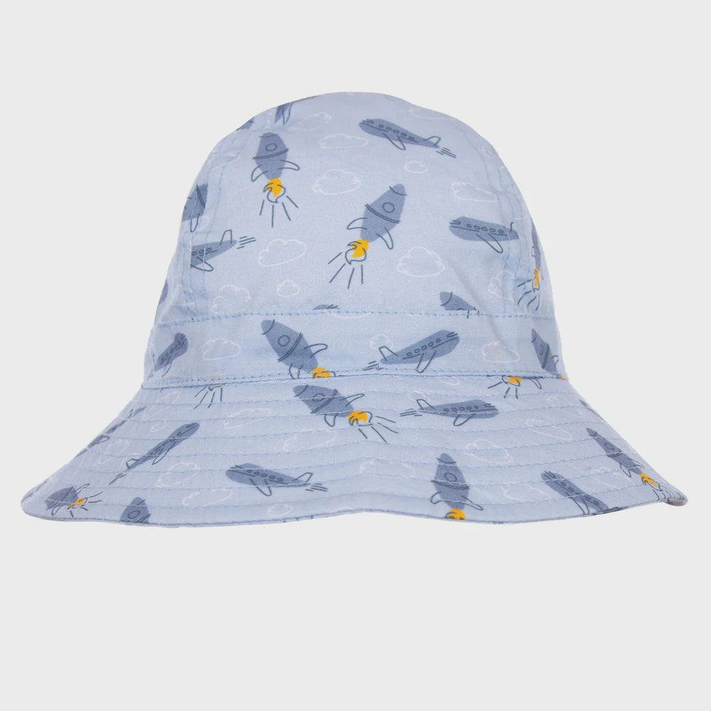 Acorn Blast Off Wide Brim Infant Hat