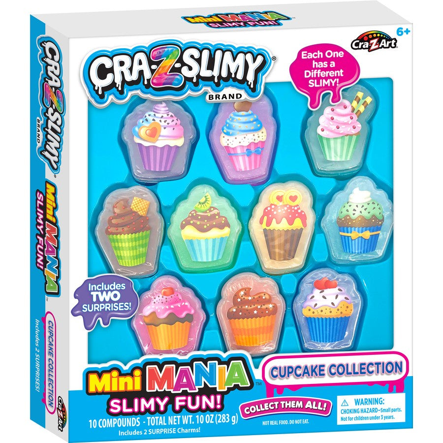Cra-Z-Slimy Mini Mania Cupcake Collection