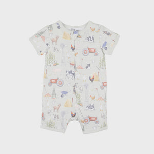 Bebe Minihaha Chester Print Bodysuit