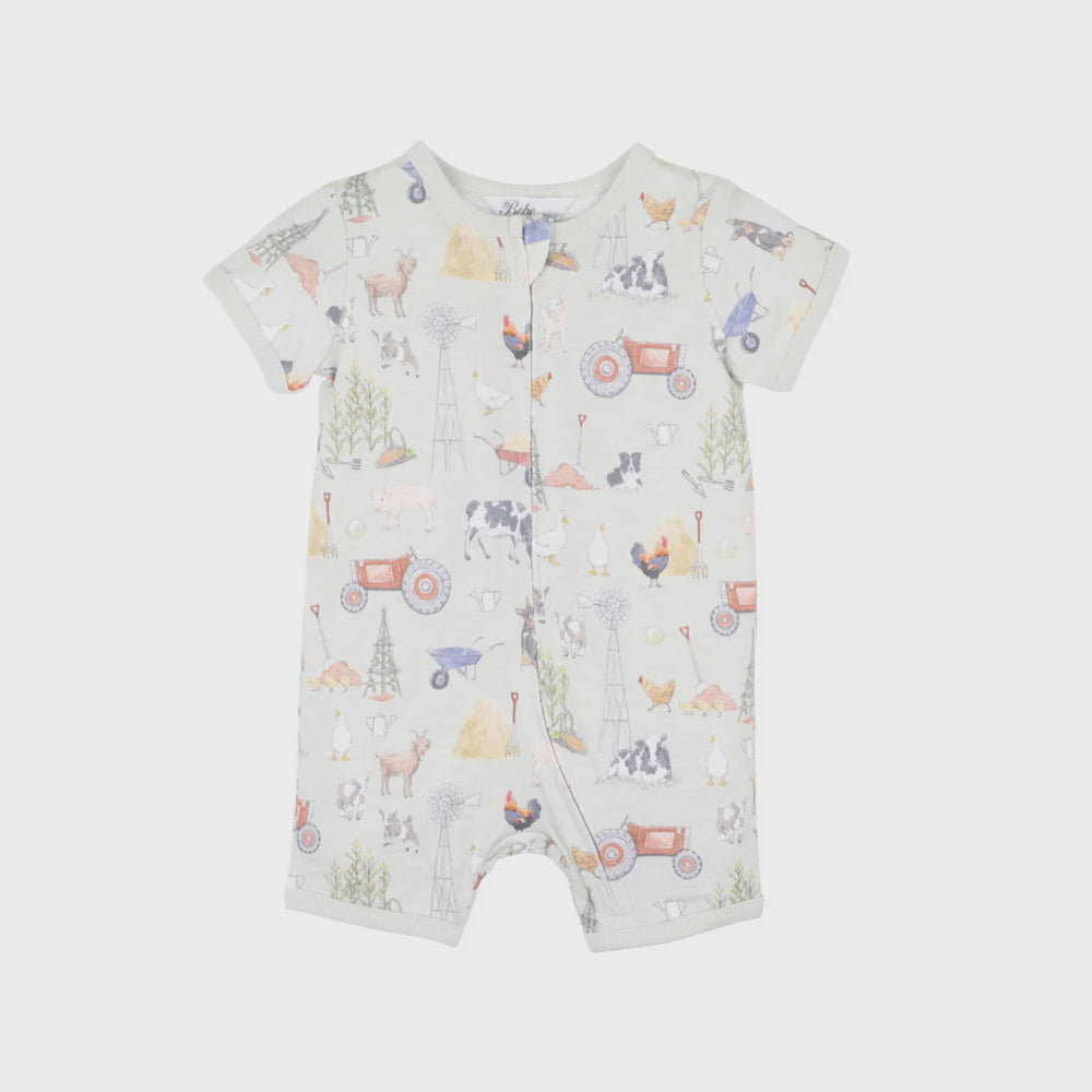 Bebe Minihaha Chester Print Bodysuit