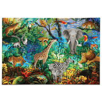 Jungle Paradise Puzzle 100 pce
