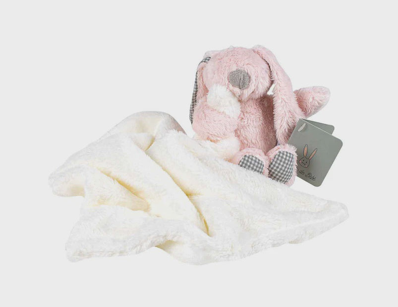Plush Rabbit with Cuddle Blanket