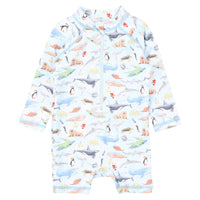 Minihaha Marco Print Long Sleeve Rash
