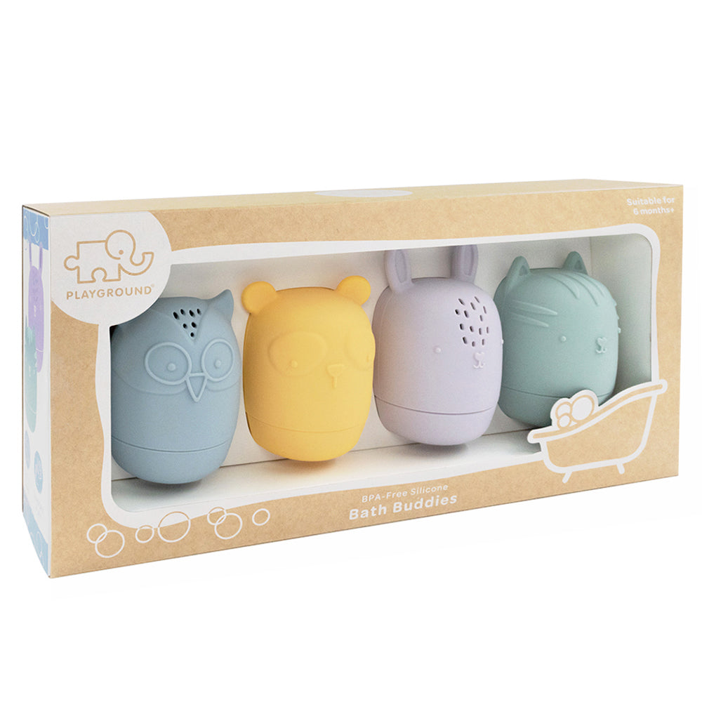 Living Textiles 4 pack Silicone Bath Buddies