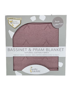 Bassinet & Pram Blanket assorted