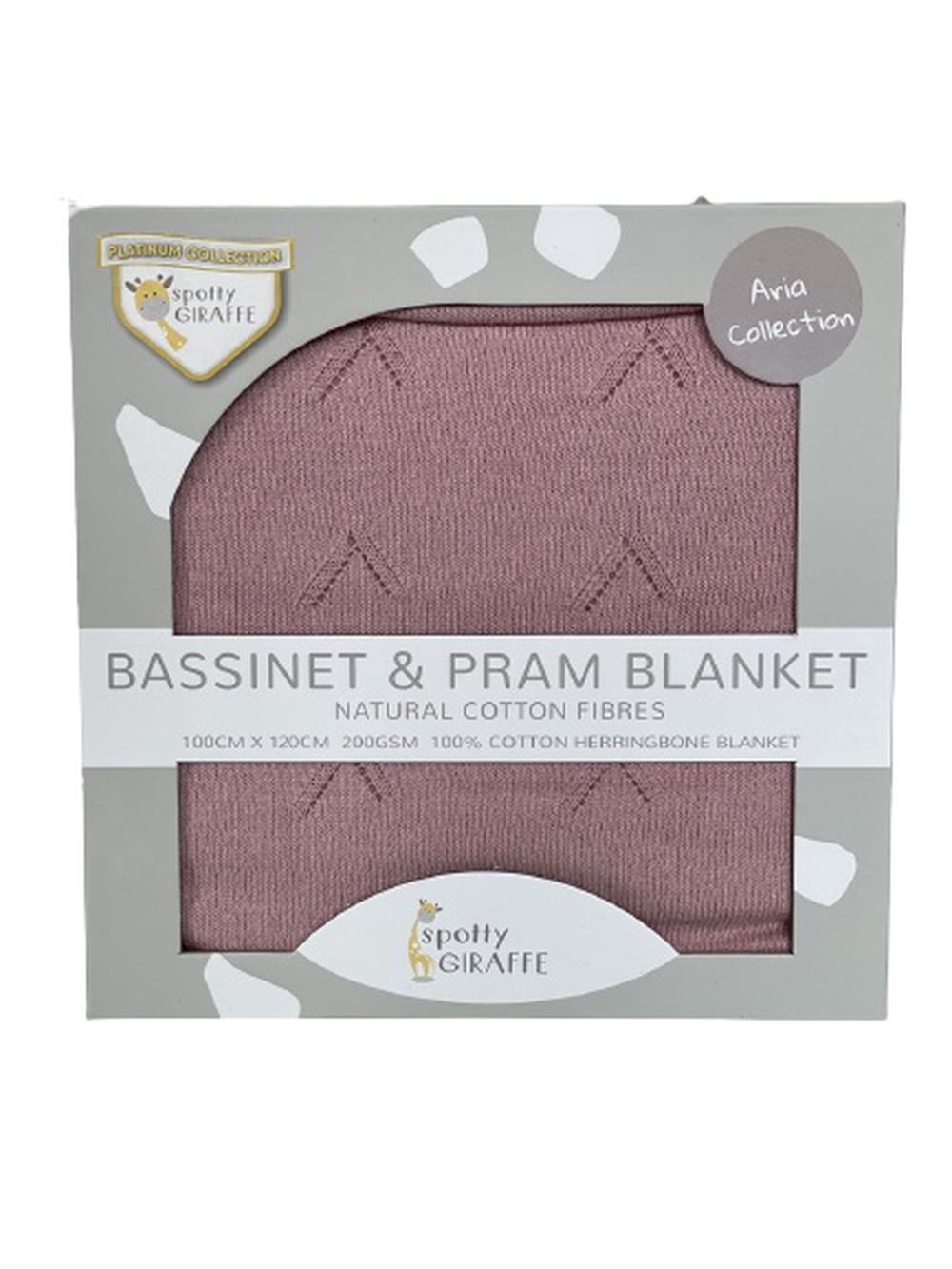 Bassinet & Pram Blanket assorted