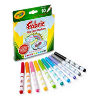 Fabric Fine Line Markers 10 Pack