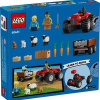 LEGO® CITY 60461 Red Farm Tractor with Trailer and Sheep
