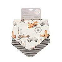 All4Ella Bandana 2 Pack Bibs Assorted
