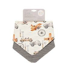 All4Ella Bandana 2 Pack Bibs Assorted