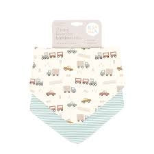 All4Ella Bandana 2 Pack Bibs Assorted