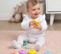 Living Textiles Silicone Stacking Tower Star Sorbet
