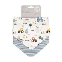 All4Ella Bandana 2 Pack Bibs Assorted
