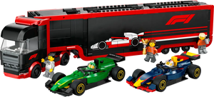 l LEGO® City F1® Truck with RB20 & AMR24 F1® 60445