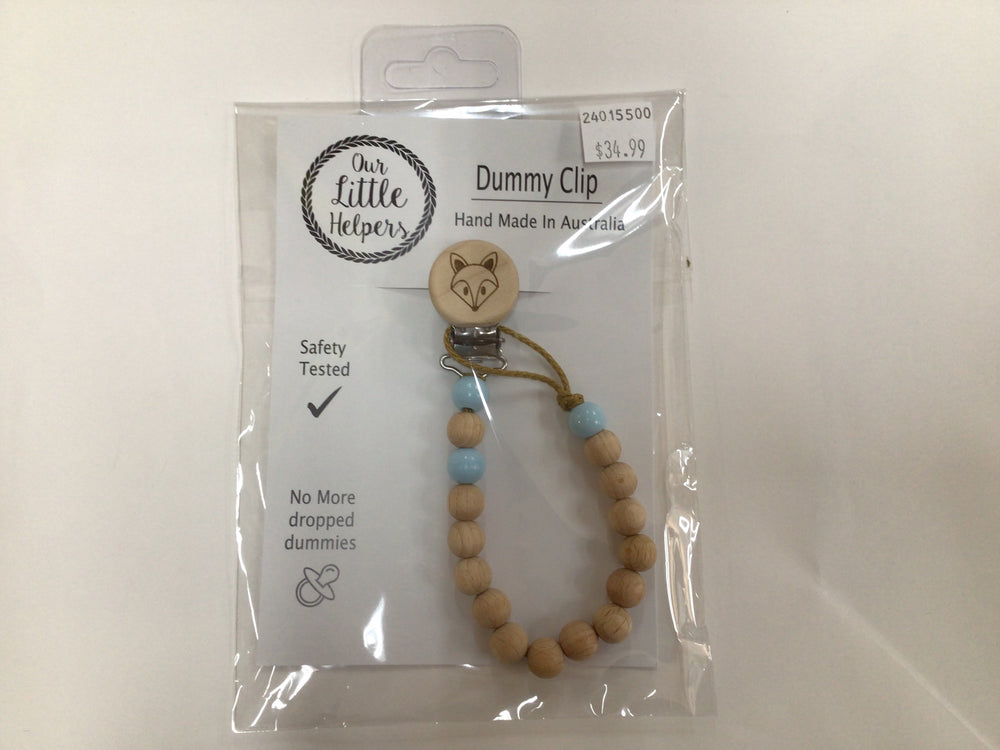 Our little Helpers Natural Bead Dummy Clip