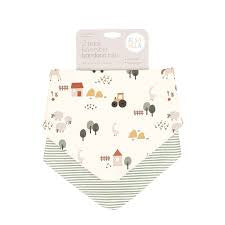 All4Ella Bandana 2 Pack Bibs Assorted