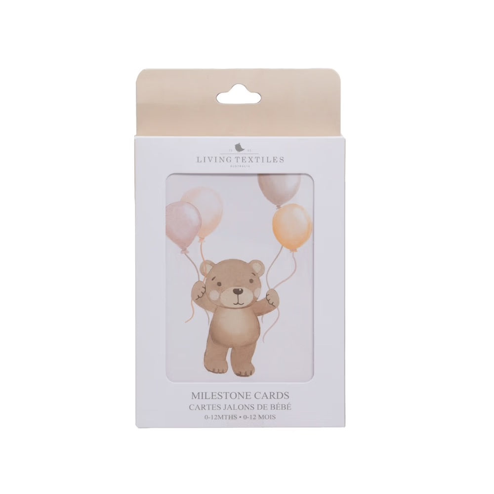 Living Textiles Milestone Cards Assorted