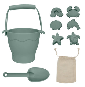 Playground By living Textiles Silicone Bucket and Spade Set