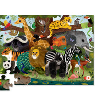 Jungle Friends 36 Piece Floor Puzzle