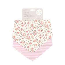 All4Ella Bandana 2 Pack Bibs Assorted