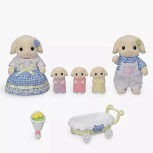 Sylvanian Families Flora Rabbit Family