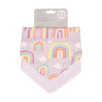 All4Ella Bandana 2 Pack Bibs Assorted
