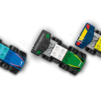 LEGO® DUPLO® F1® 10445 Team Race Cars and Drivers