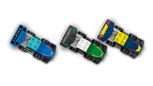 LEGO® DUPLO® F1® 10445 Team Race Cars and Drivers