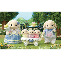 Sylvanian Families Flora Rabbit Family
