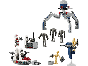 LEGO® STAR WARS™ 75372 Clone Trooper & Battle Droid Battle Pack