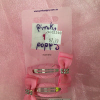 Ribbon Bow Hair Clips HCG198-24